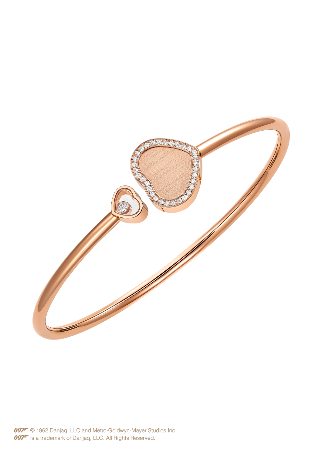 Chopard Happy Hearts Golden Hears Armspange 85A007-5920 bei Juwelier Hungeling