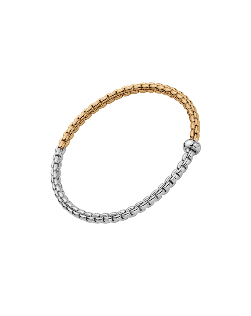 Fope Eka Tiny Flex it Gold Armband mit Diamant 01M01B2_BB_2_XBX