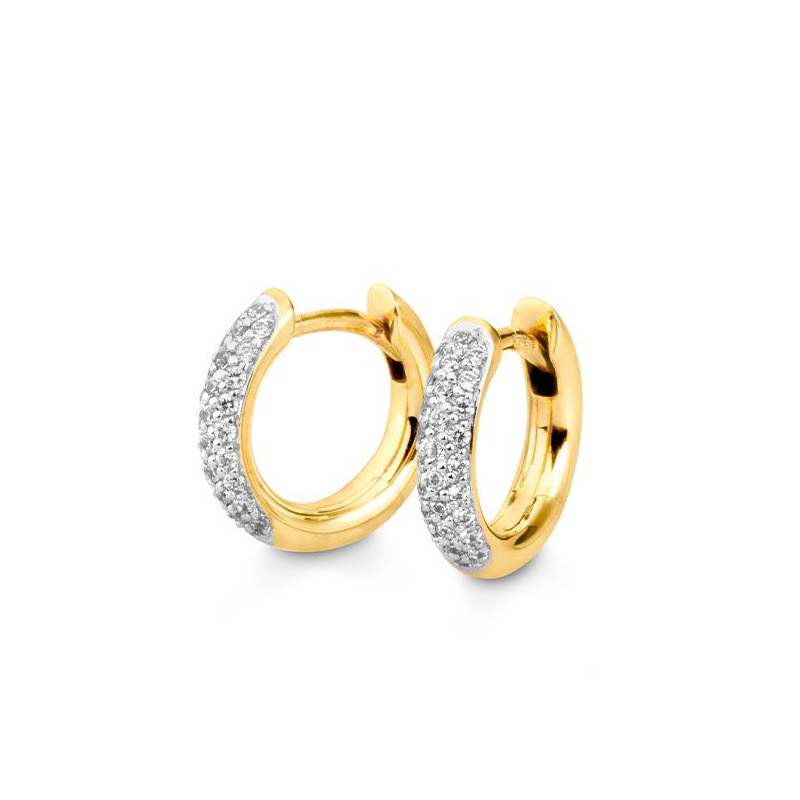 Creolen - BRILL. 0,308 Ct. H/si