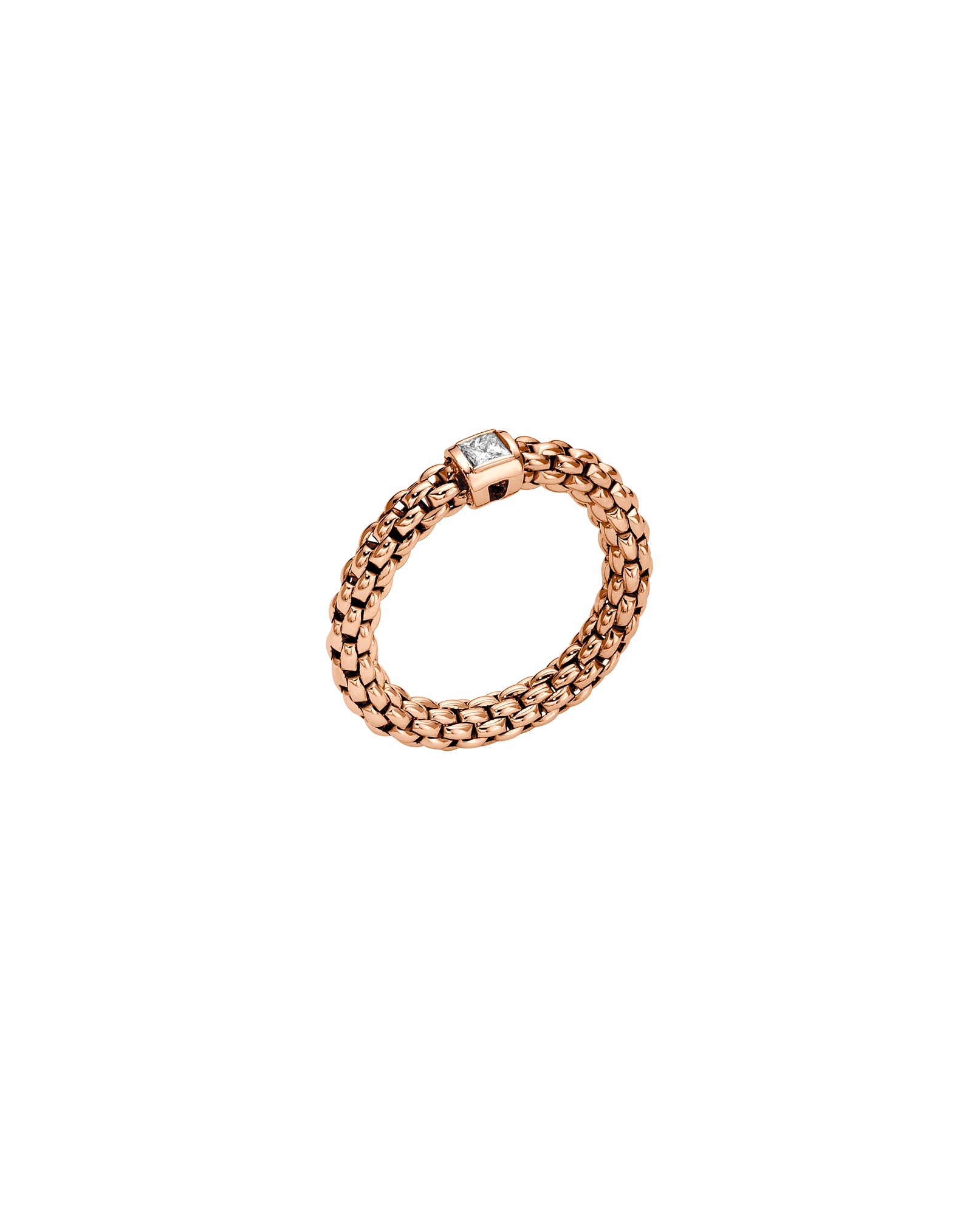 Fope Souls Flex it Roségold Ring mit Diamant 09E08AX_BB_R_XRX bei Juwelier Hungeling