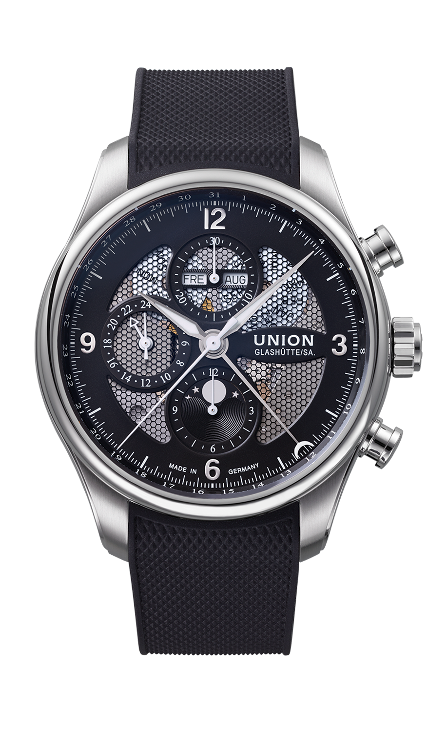 Union Glashütte Belisar - Chronograph Mondphase D009.425.17.057.00 bei Juwelier Hungeling