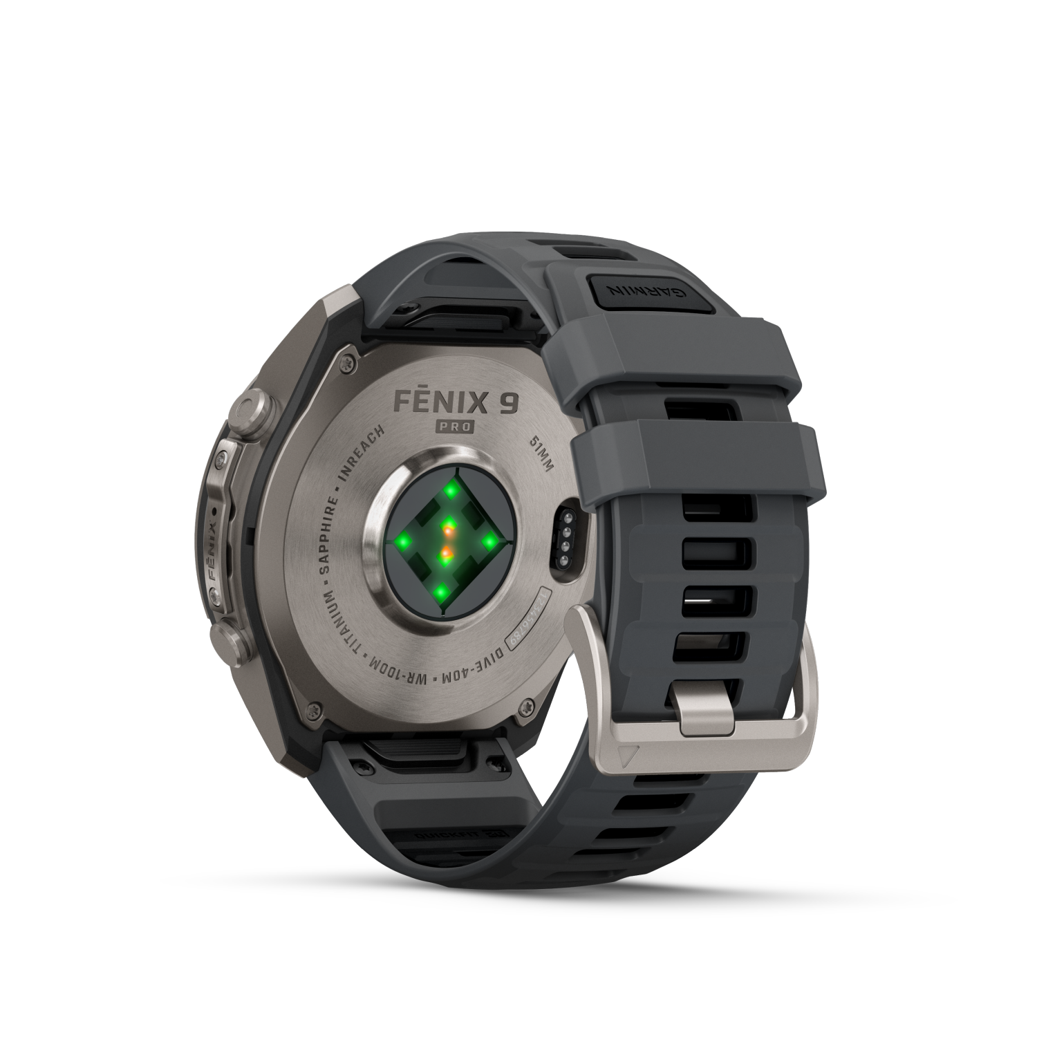 Garmin fēnix 9 Pro – inReach, 51 mm Titan 010-04337-21