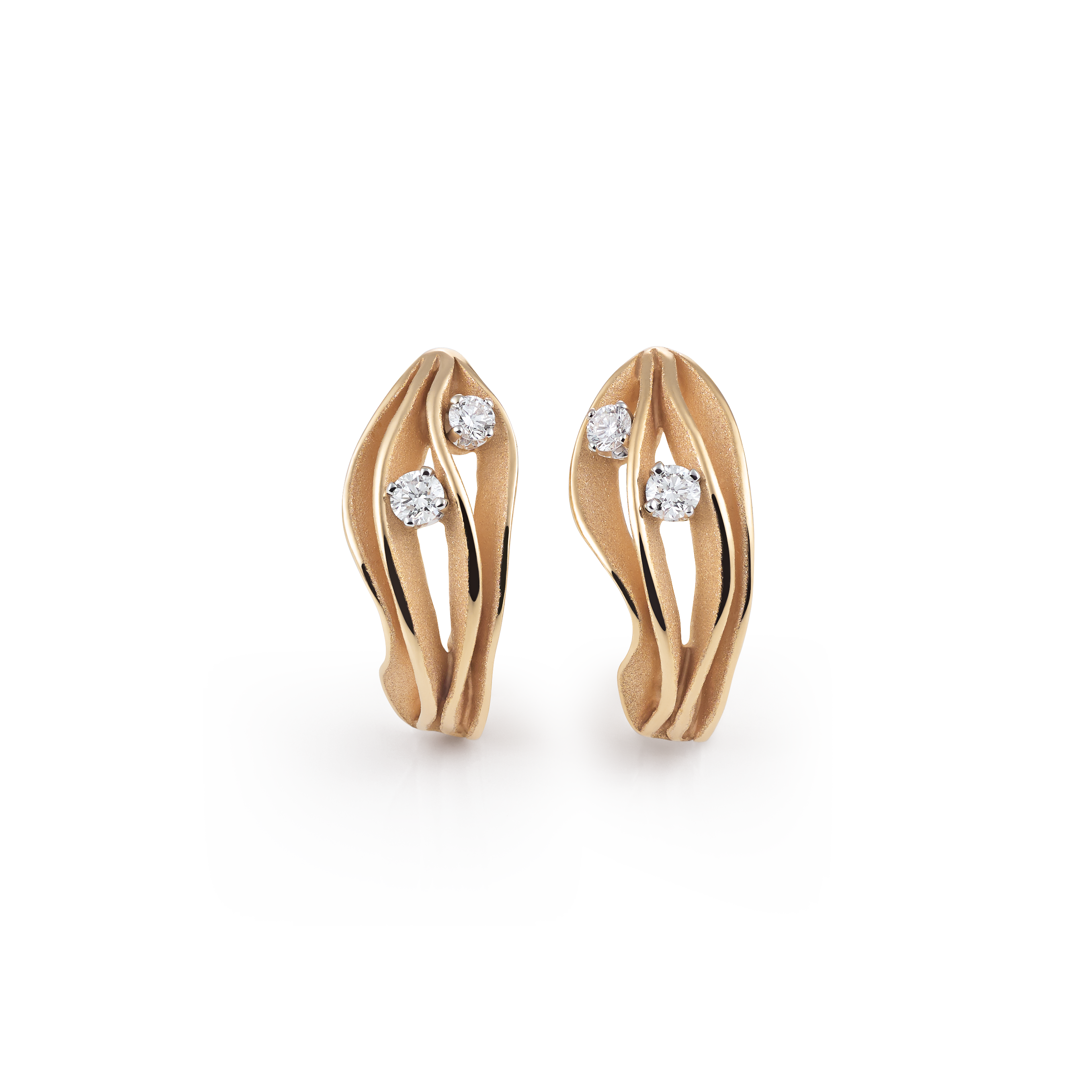 Annamaria Cammilli Ohrringe Dune GOR0779J (Orange Apricot Gold) bei Juwelier Hungeling