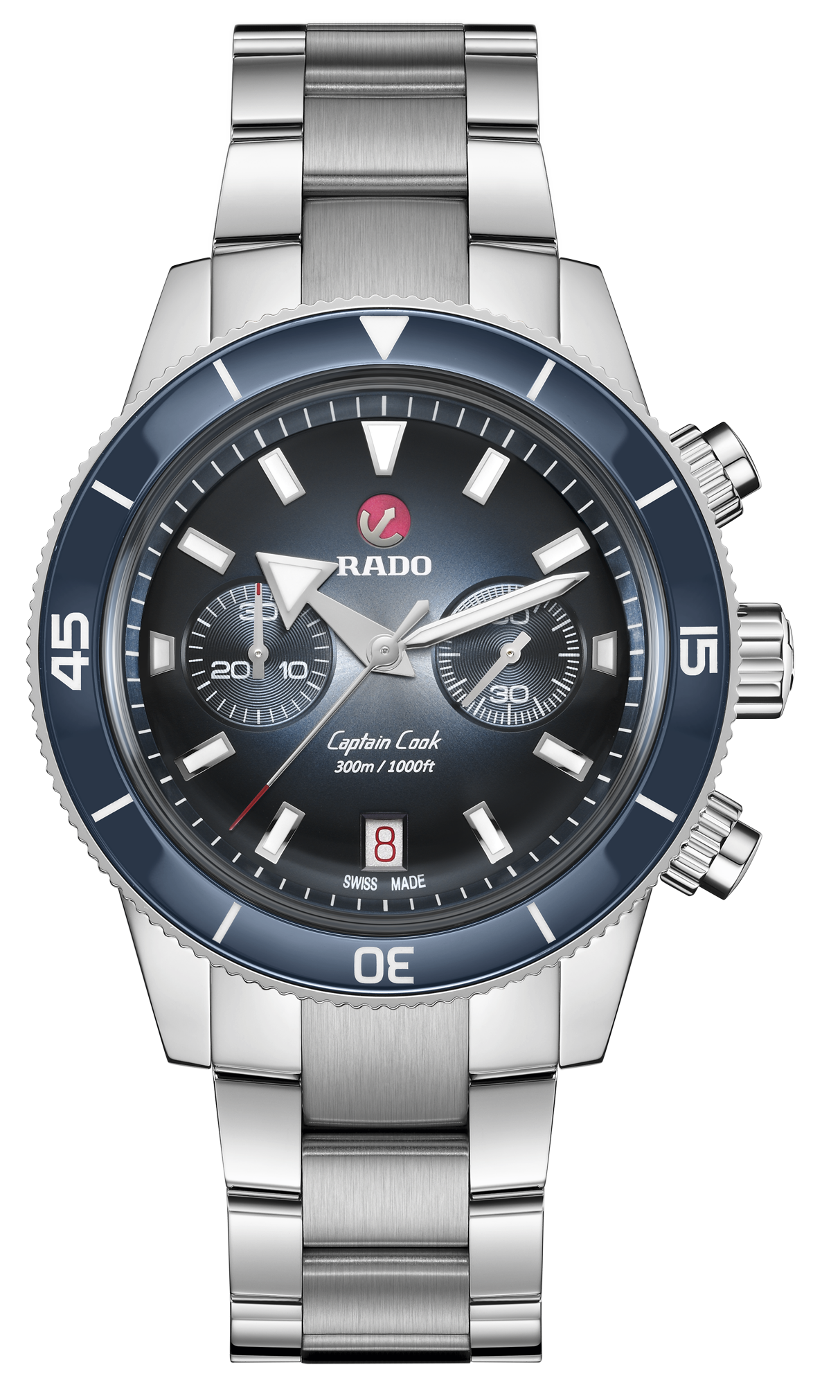 Rado Captain Cook Automatic Chronograph R32145208 bei Juwelier Hungeling