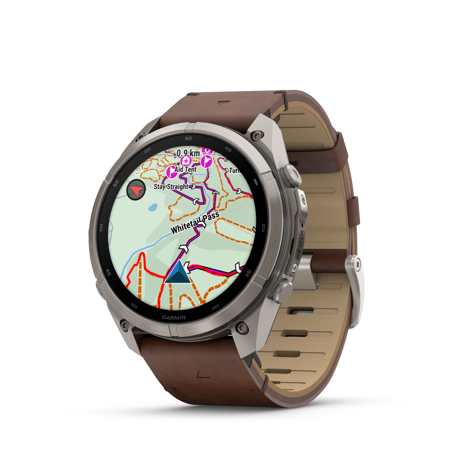 Garmin fēnix 9 Pro – inReach, 51 mm Titan 010-04337-41