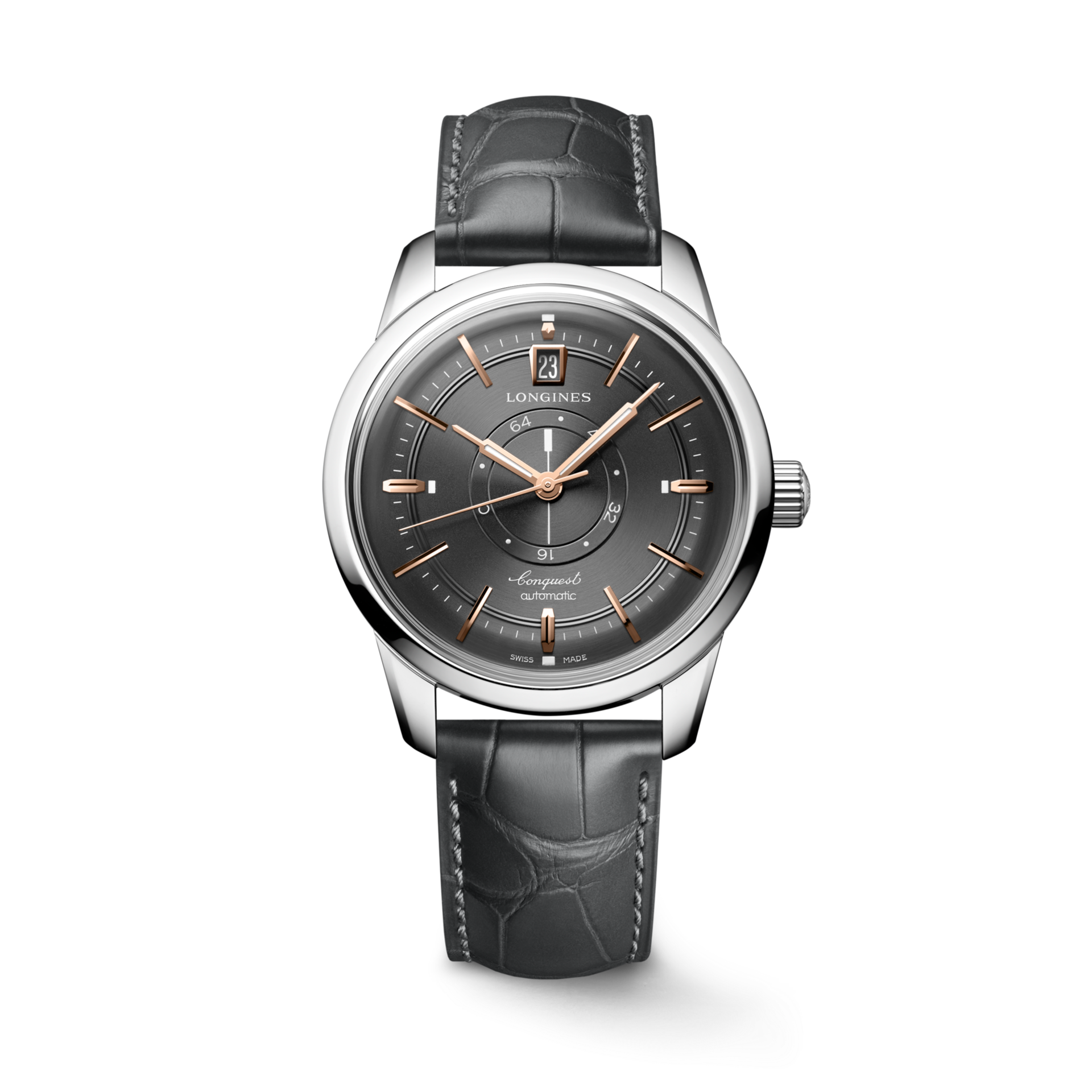 Longines Conquest Heritage Central Power Reserve L1.648.4.62.2 bei Juwelier Hungeling