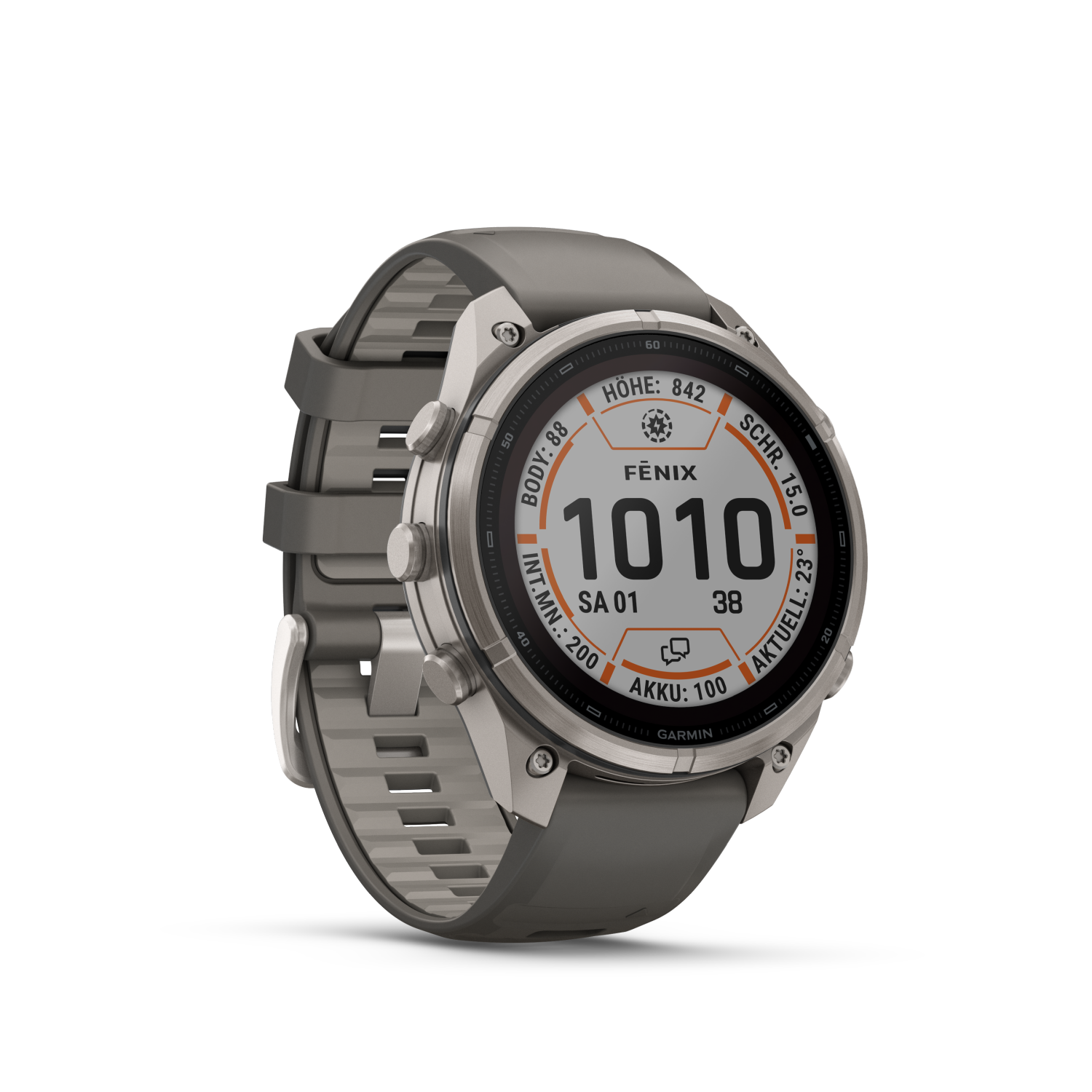Garmin fēnix 9 Pro - inReach, Solar, 47 mm Titan 010-04338-01 bei Juwelier Hungeling