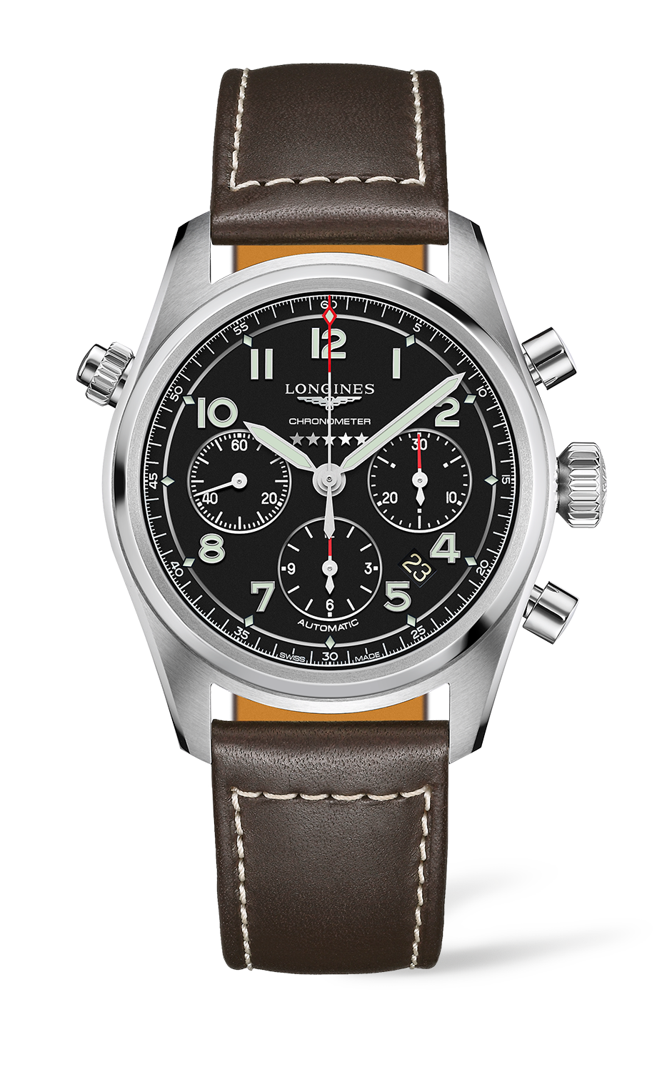 Longines Spirit L3.820.4.53.0 bei Juwelier Hungeling