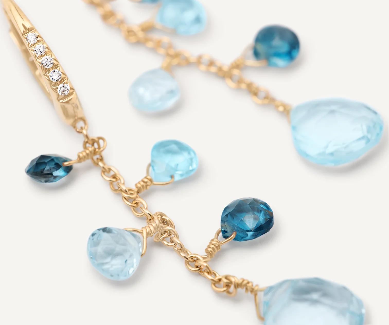 Paradise Ohrringe mit Diamanten und Topas-Mix OB1743-MB_TP01_Y_02
