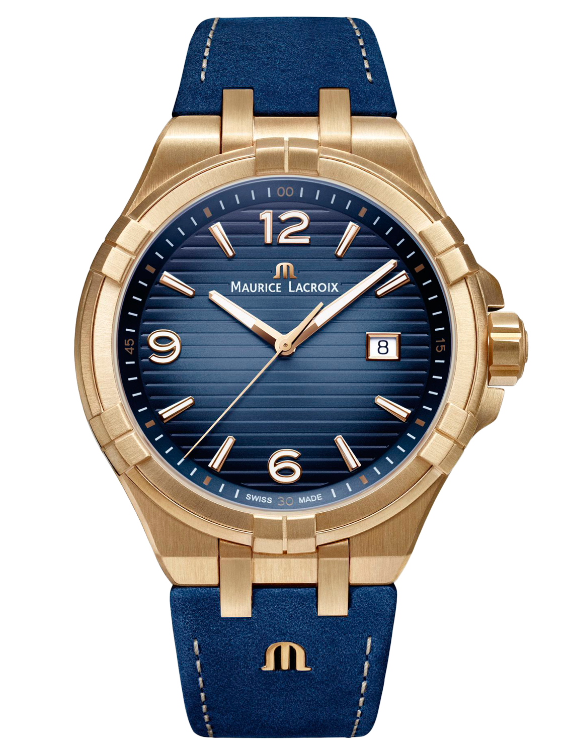 Maurice Lacroix Aikon Bronze 44mm AI1028-BRZ01-420-1 bei Juwelier Hungeling