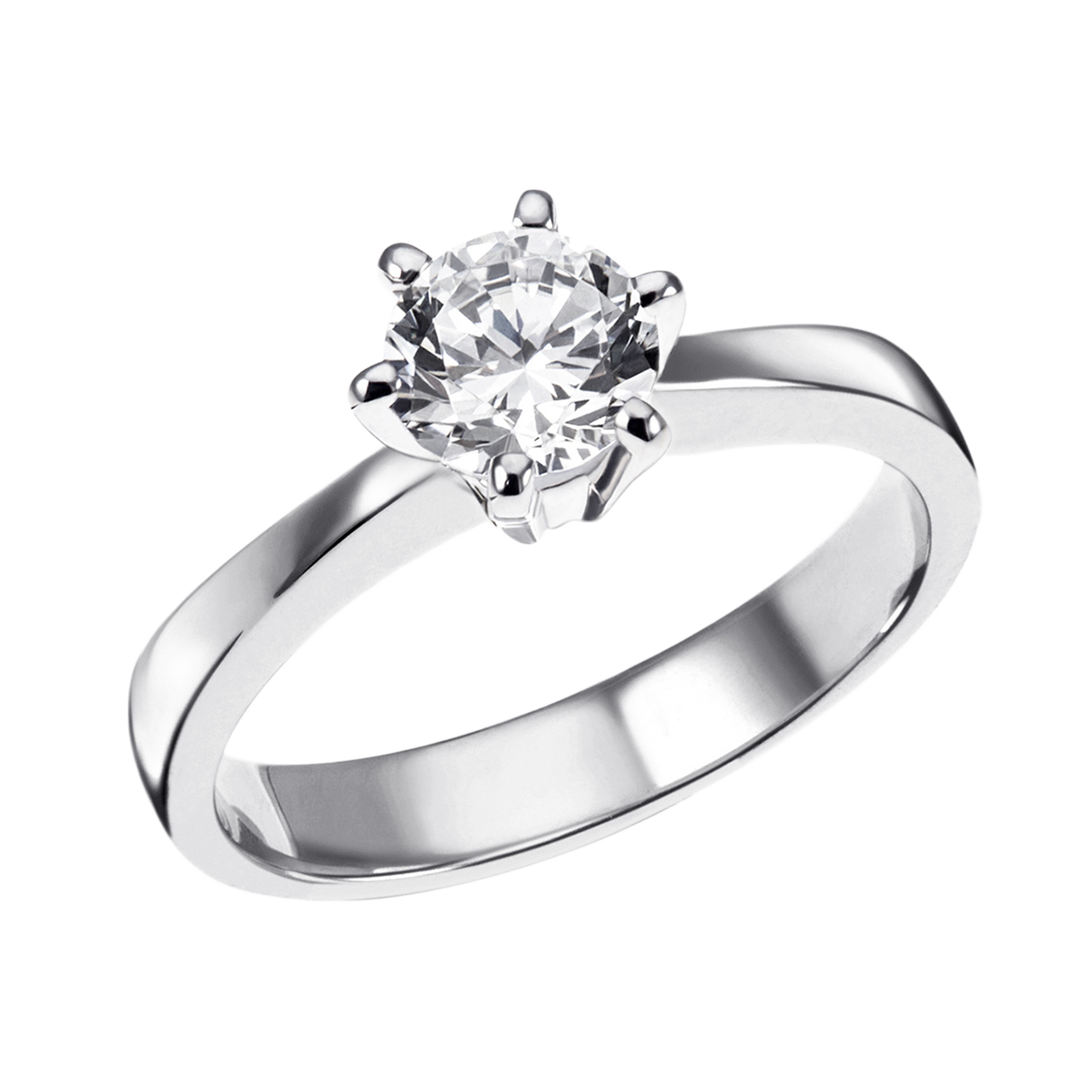 Diamantring 0.5 Karat im Angebot bei Juwelier Hungeling