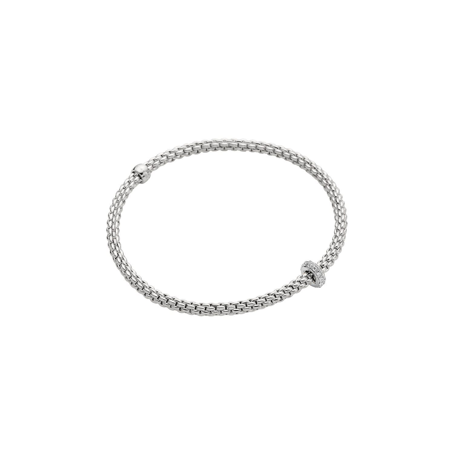 Fope Prima Flex'it Weissgold Armband 745B BBR bei Juwelier Hungeling