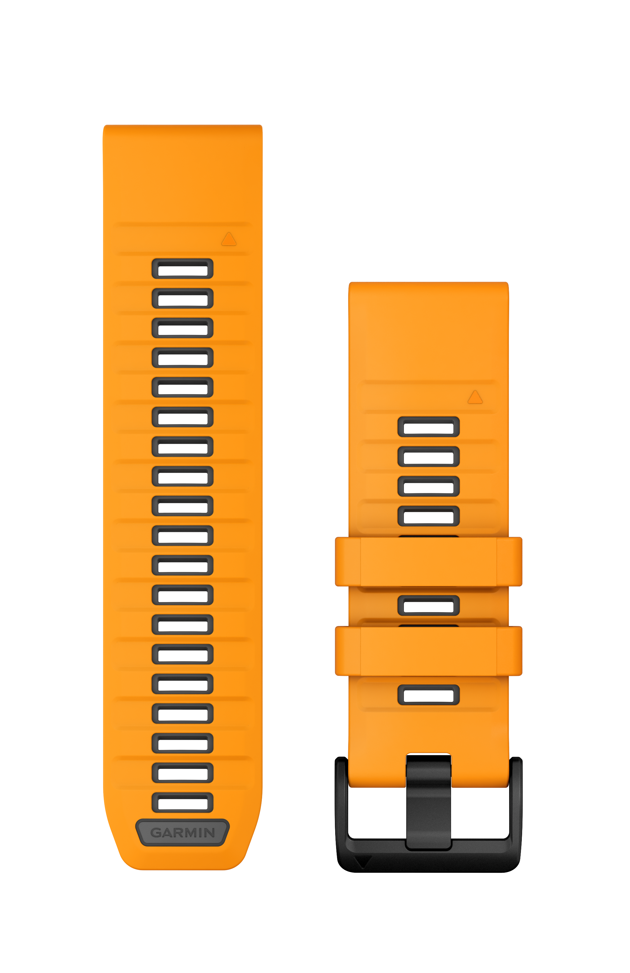 Garmin QuickFit 26mm Armband, Spark Orange/Graphite Silicone 010-13393-01
