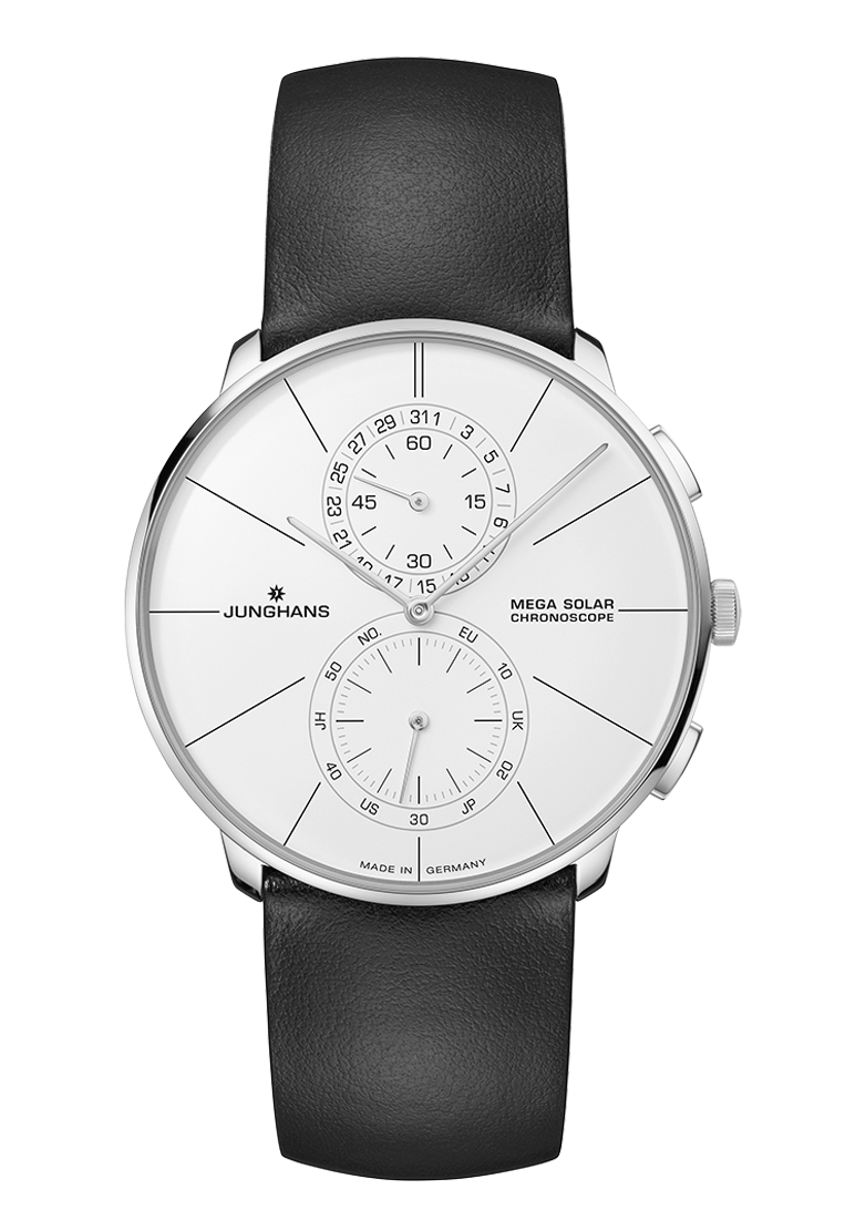 Junghans Meister fein Chronoscope MEGA Solar 59/4200.00 bei Juwelier Hungeling