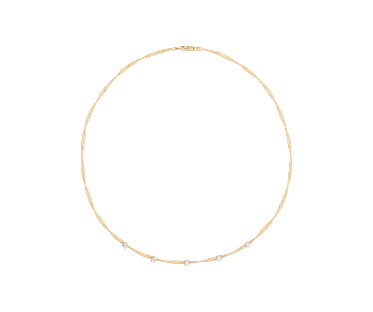 Marrakech Halskette aus Gold mit Diamanten CG337_B_YW_M5 bei Juwelier Hungeling