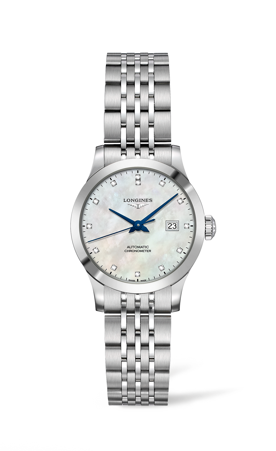 Longines Record Ø 30 mm L2.321.4.87.6 bei juwelier Hungeling