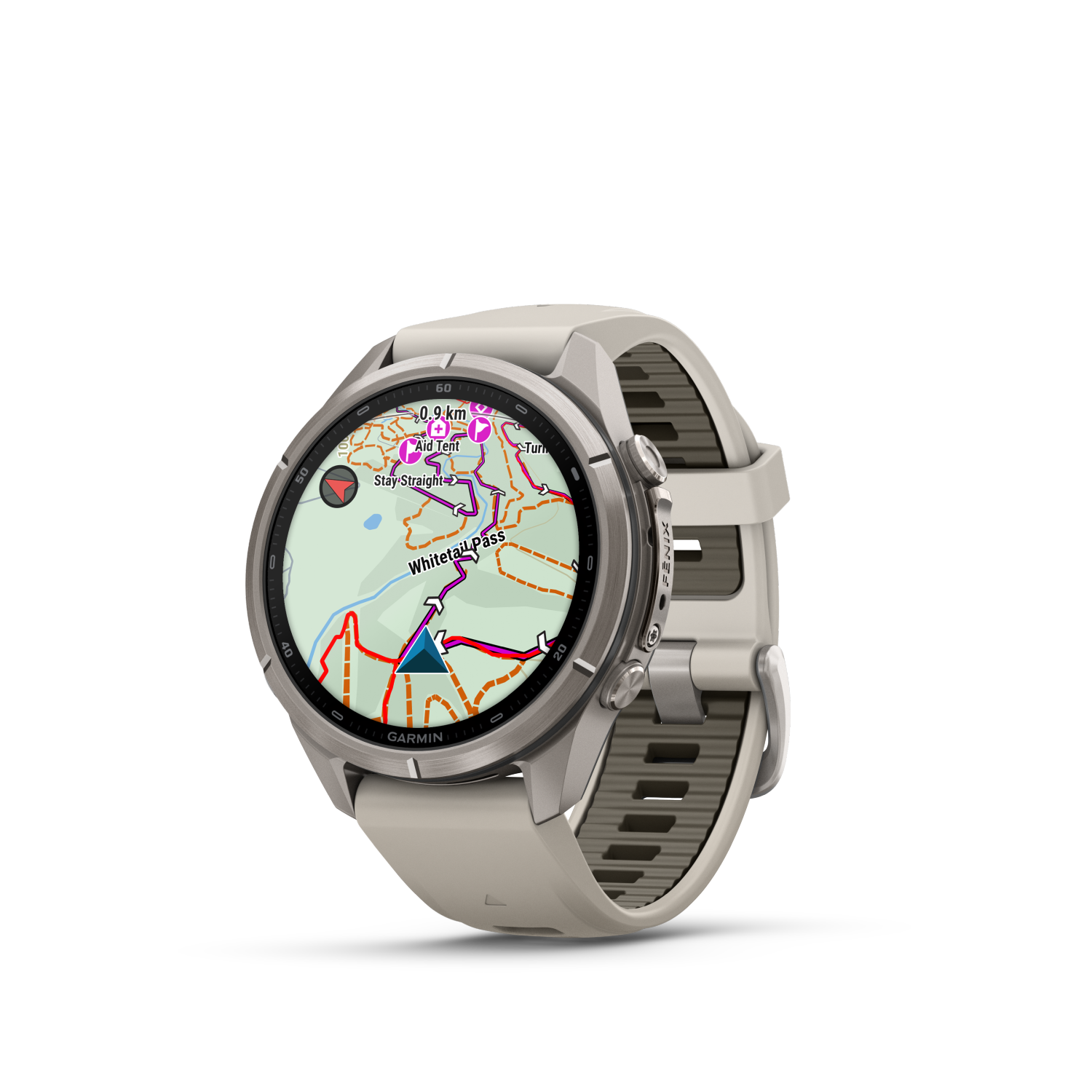 Garmin fēnix 9 Pro – inReach, 43 mm Titan 010-04335-81