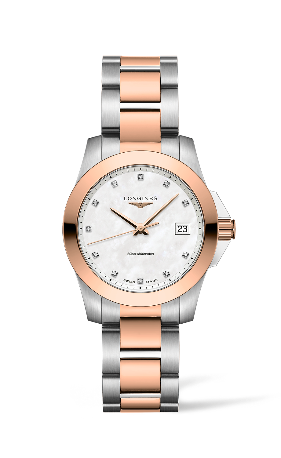 Longines Damenuhr Conquest L3.377.3.88.7 bei Juwelier Hungeling