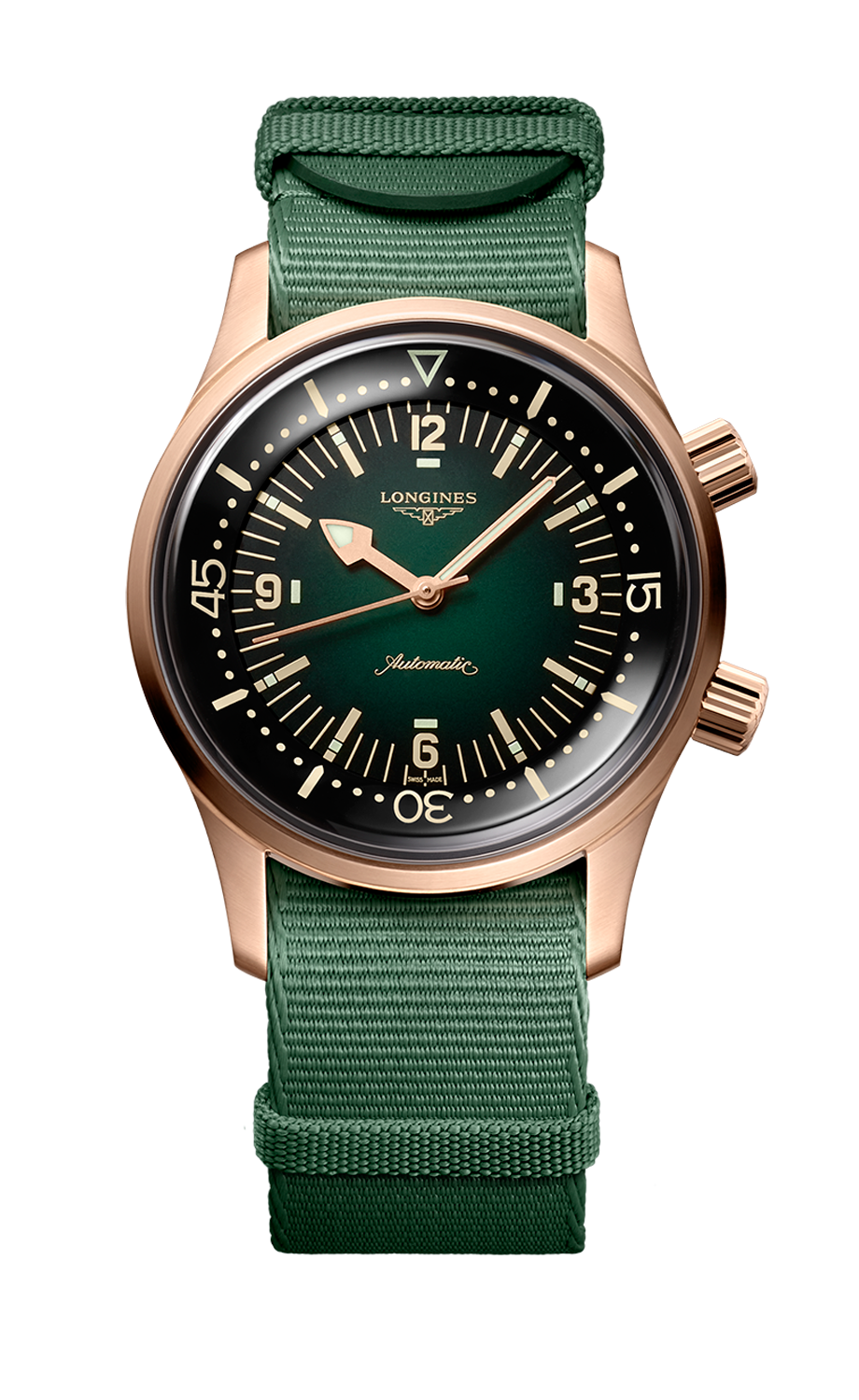 The Longines Legend Diver L3.774.1.50.2 bei Juwelier Hungeling