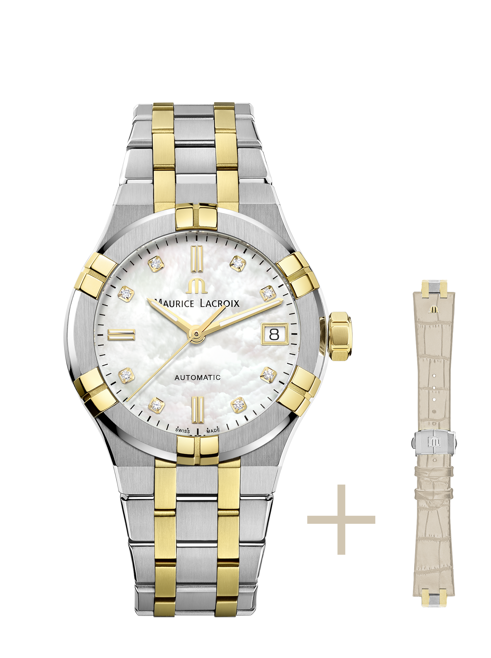 Maurice Lacroix Aikon Automatic 35mm AI6006-PVY13-170-2 bei Juwelier Hungeling