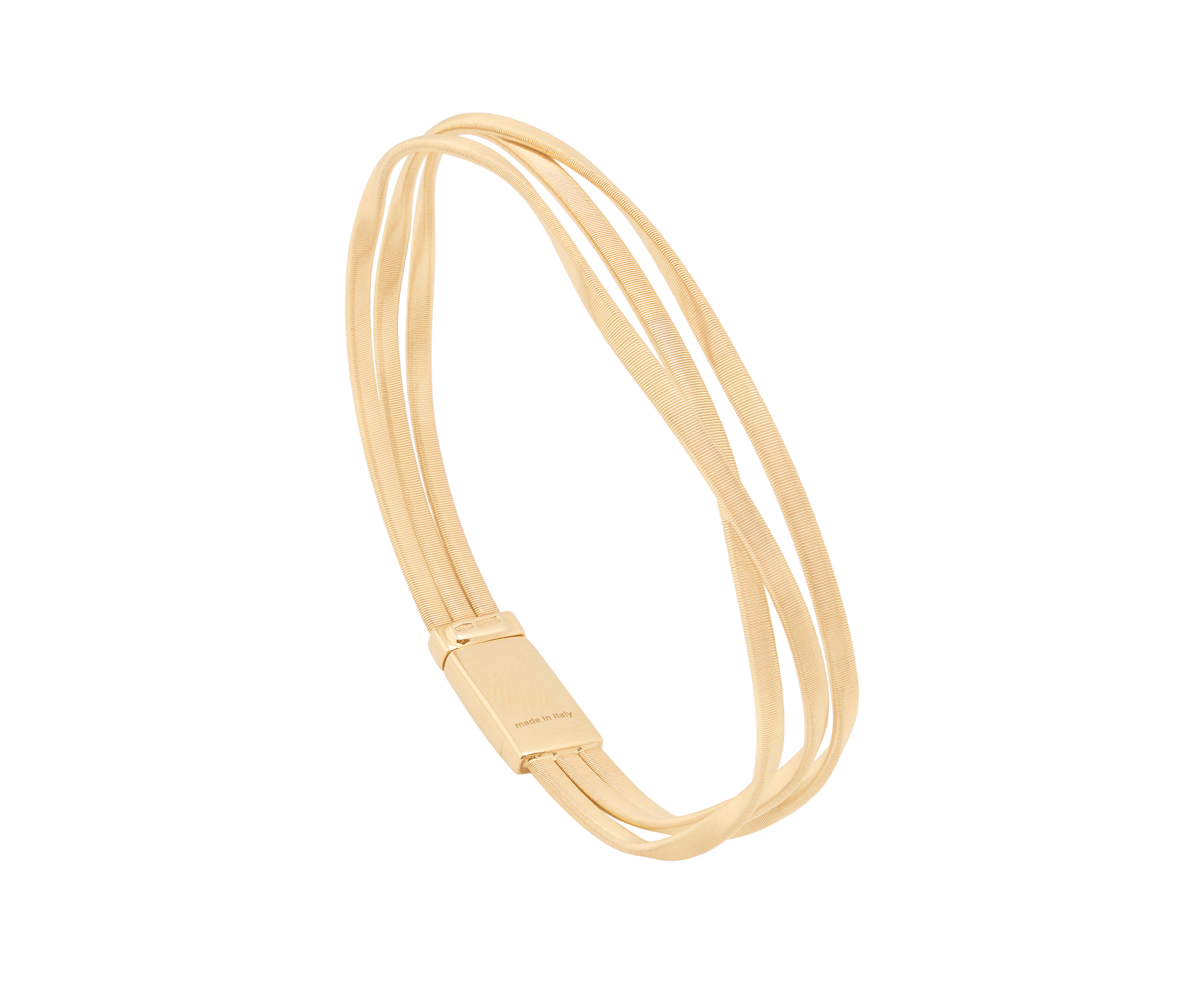 Marco Bicego Marrakech Dreireihiges Armband aus Gelbgold BG848__Y_01 bei Juwelier Hungeling