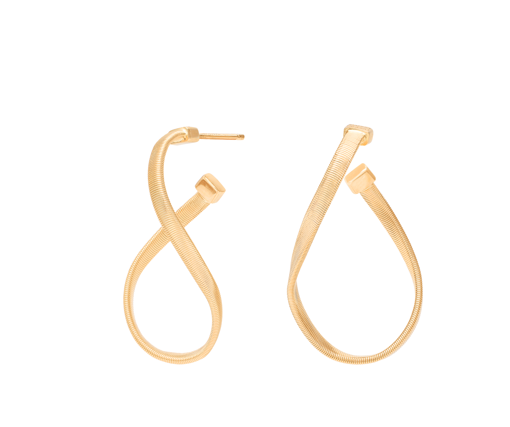 Marco Bicego Marrakech Unregelmäßige kleine Hoop-Ohrringe OG404__Y_01 bei Juwelier Hungeling