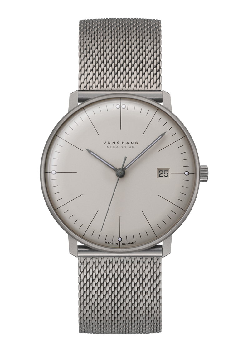 Junghans max bill MEGA Solar 59/2022.46 bei Juwelier Hungeling