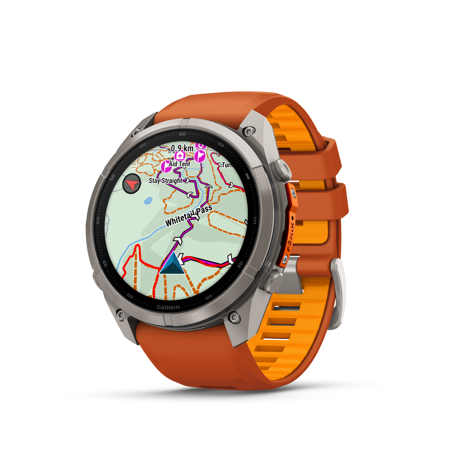 Garmin fēnix 9 Pro – inReach, 51 mm Titan 010-04337-01