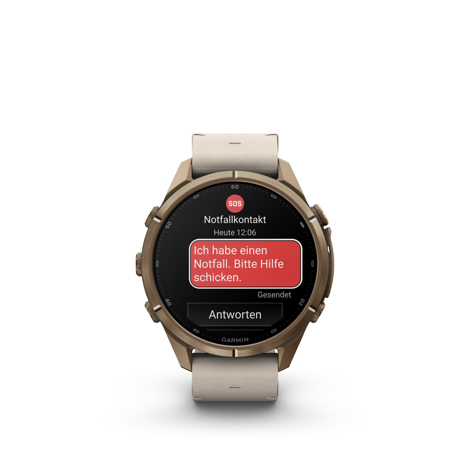Garmin fēnix 9 Pro – inReach, 43 mm Autumn Gold Titan 010-04335-41