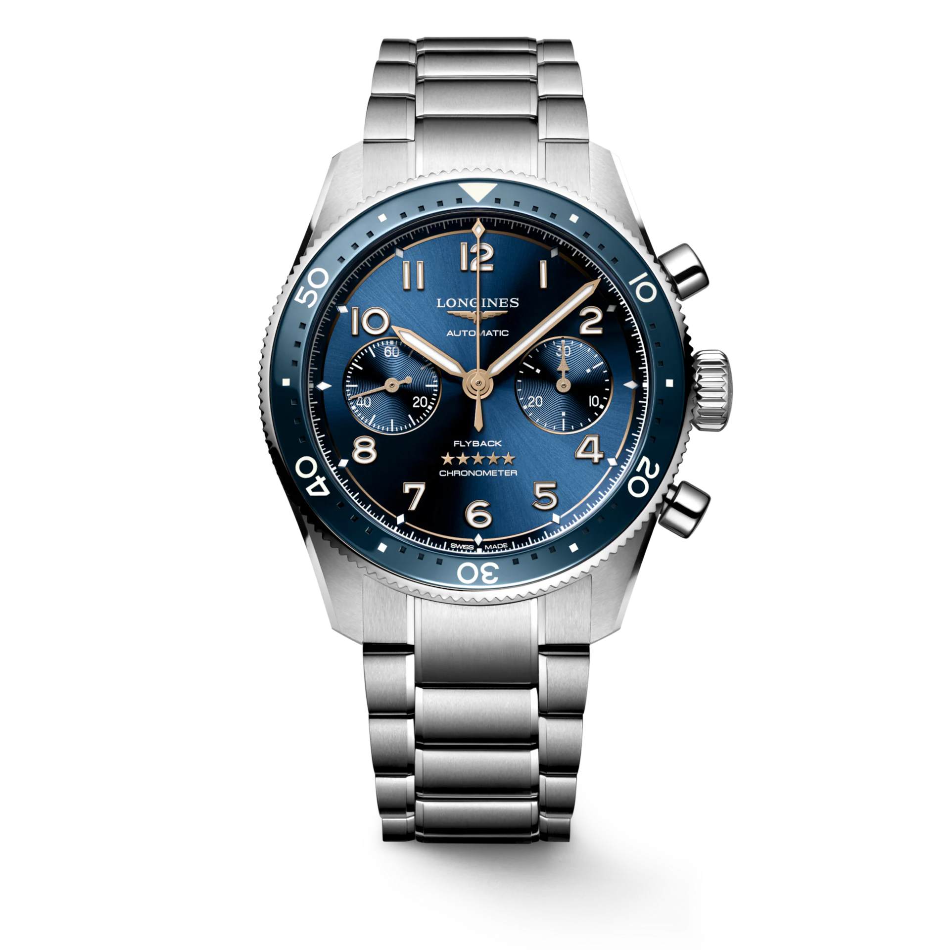 Longines Spirit Flyback L3.821.4.93.6 bei Juwelier Hungeling