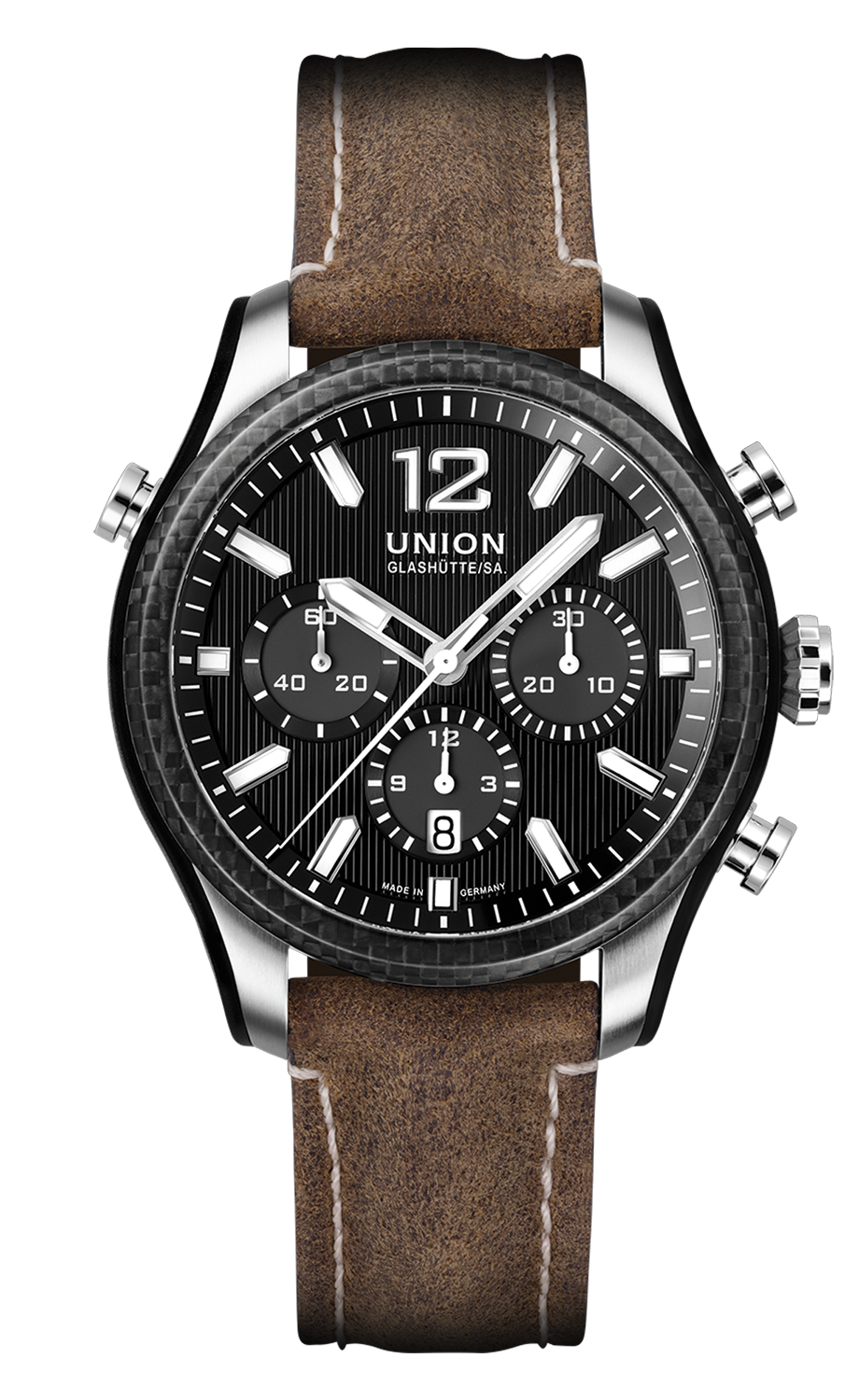 Union Glashütte Belisar Chronograph Sport D009.927.26.207.00 mit Lederband