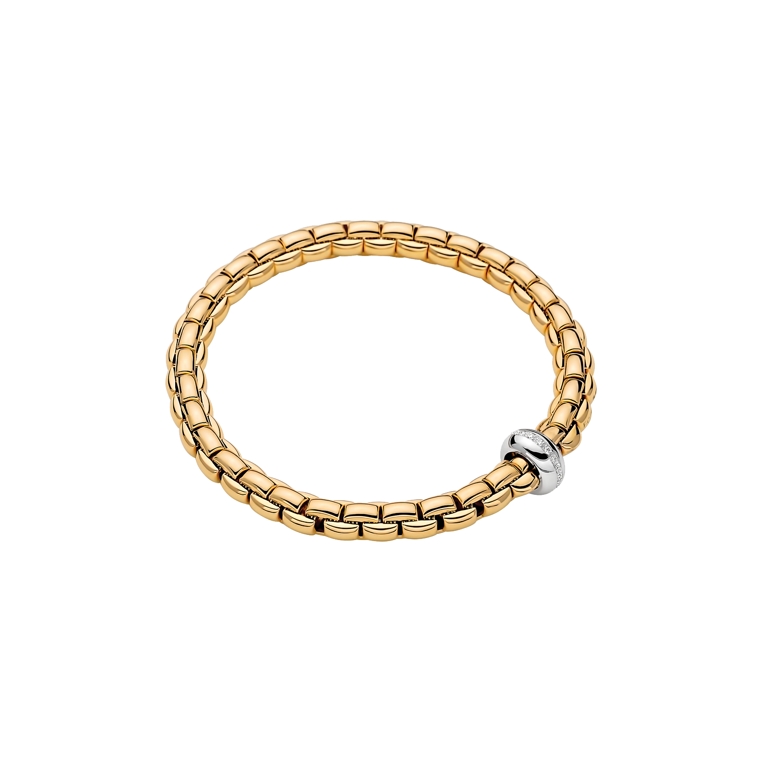 Fope Eka Flex it Gelbgold Armband 707BBBR