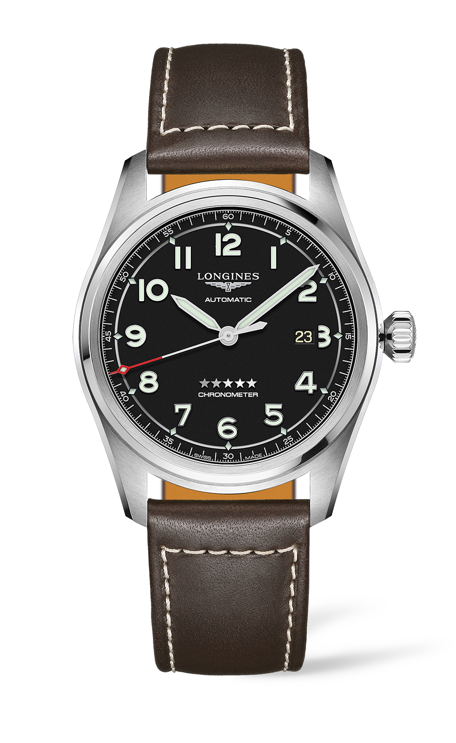 Longines Spirit L3.810.4.53.6 bei Juwelier Hungeling