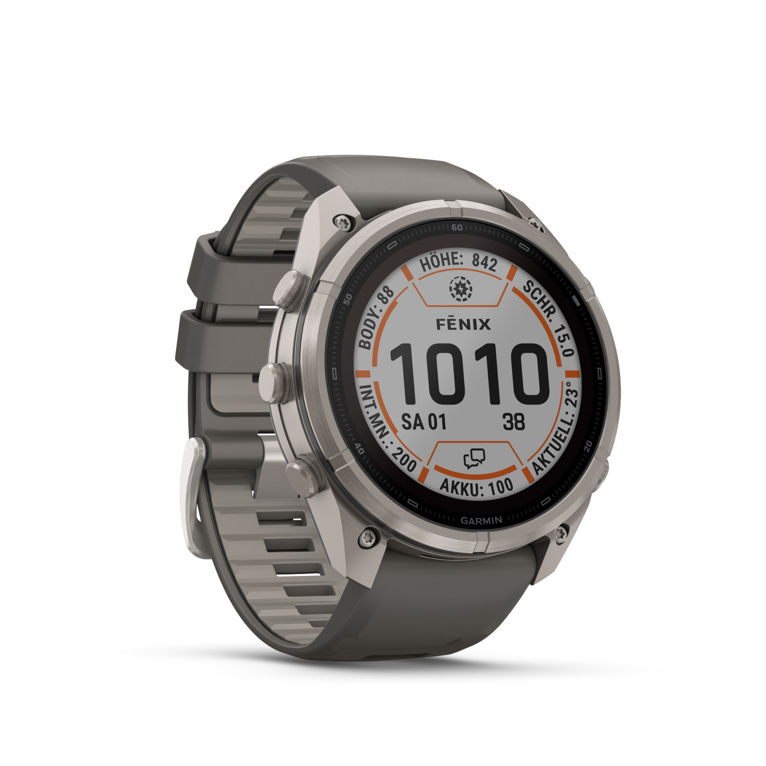 Garmin fēnix 9 Pro - inReach, Solar, 51 mm Titan 010-04339-01 bei Juwelier Hungeling