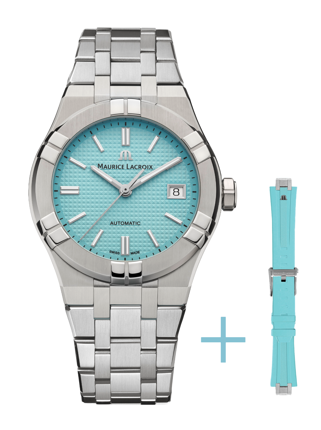 Maurice Lacroix Aikon Automatic Limited Summer Edition 39mm AI6007-SS00F-431-C bei Juwelier Hungeling
