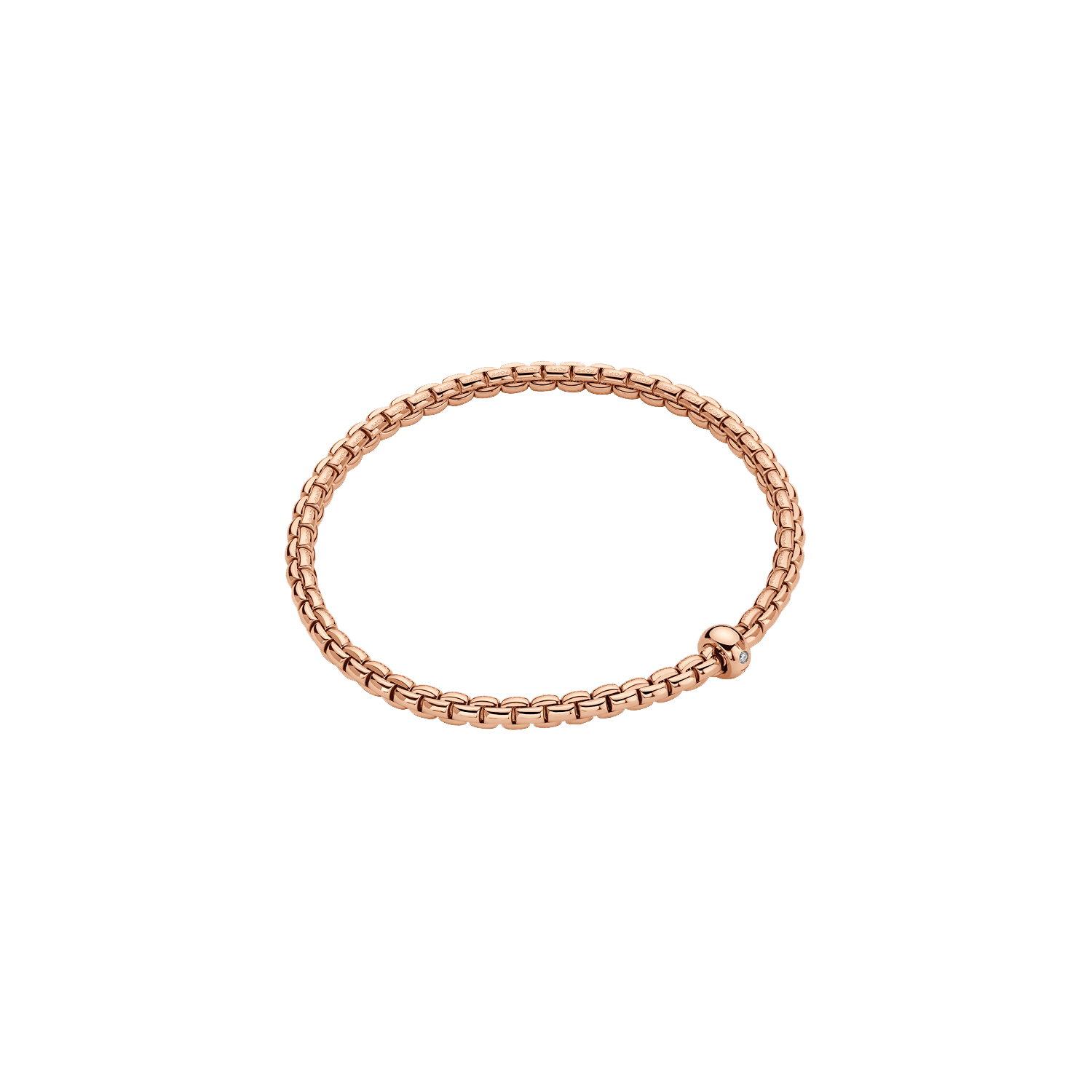 Fope Eka Tiny Flex'it Roségold Armband mit Diamant BR730 BBR bei Juwelier Hungeling