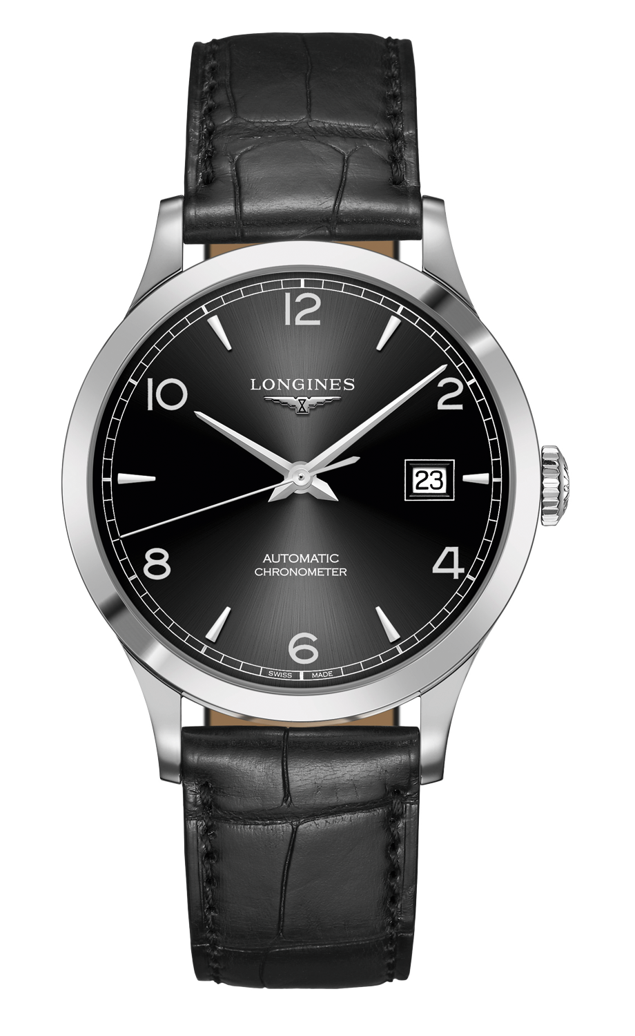 Longines Record Ø 40 mm L2.821.4.56.2 bei Juwelier Hungeling