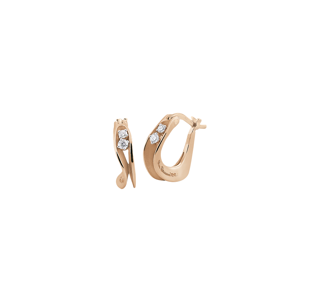 Annamaria Cammilli Ohrringe Dune GOR1240J (Orange Apricot Gold) bei Juwelier Hungeling