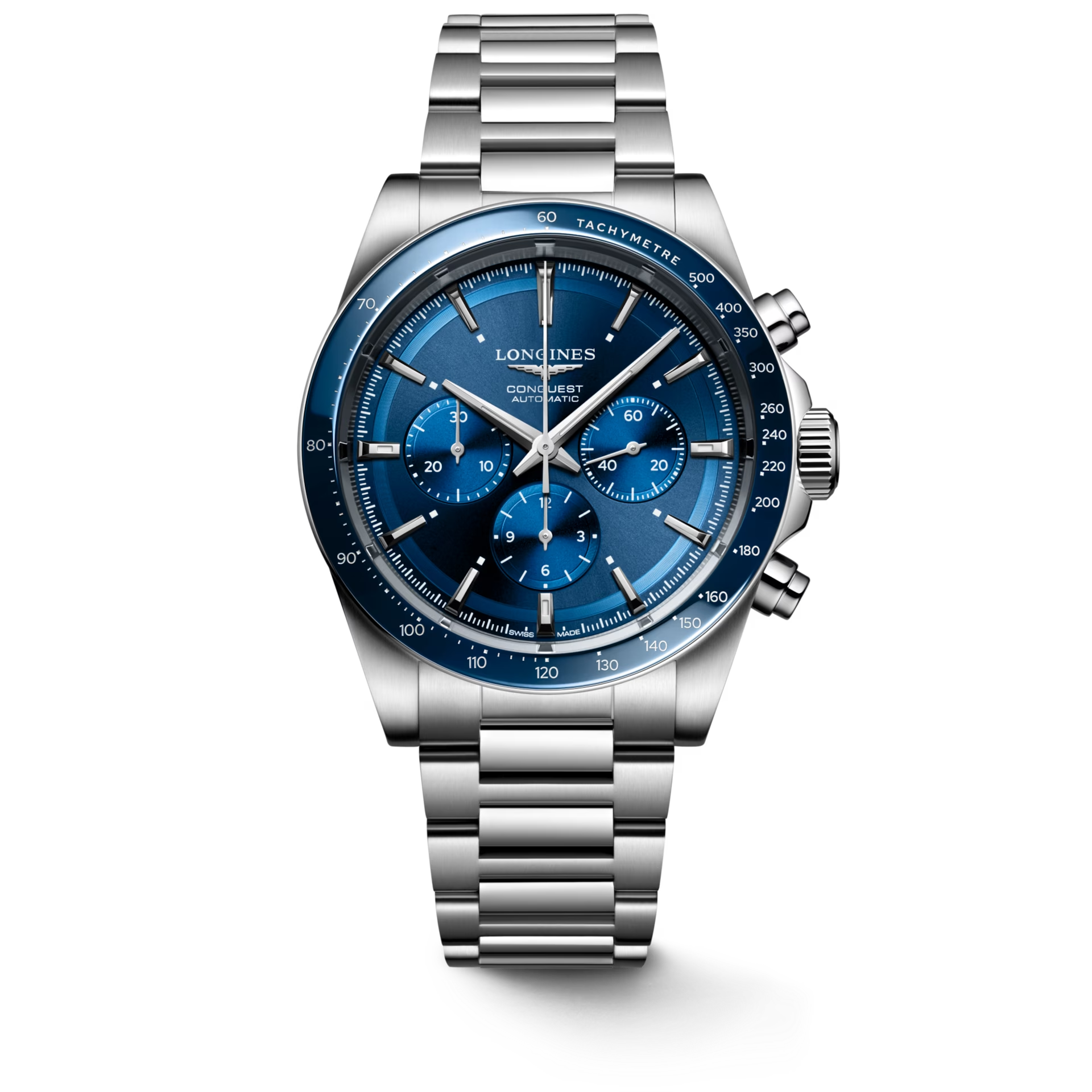 Longines Conquest Chronograph Ø 42 mm L3.835.4.92.6 bei Juwelier Hungeling