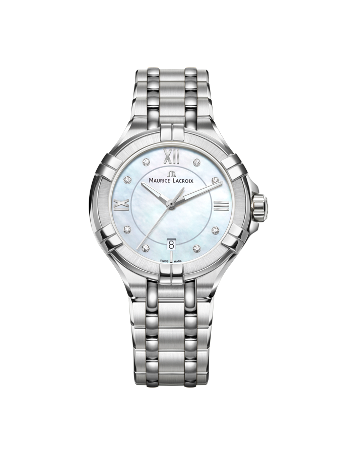 Maurice Lacroix Aikon Date 30mm AI1004-SS002-170-1 bei Juwelier Hungeling