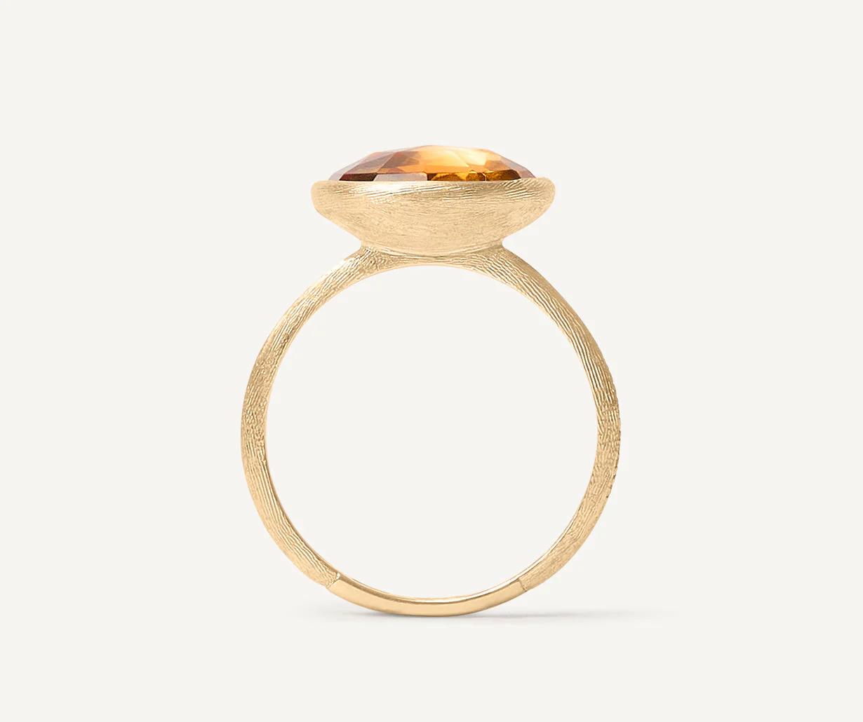 Jaipur Colour Ring aus Gold mit Citrin AB586_QG01_Y_02