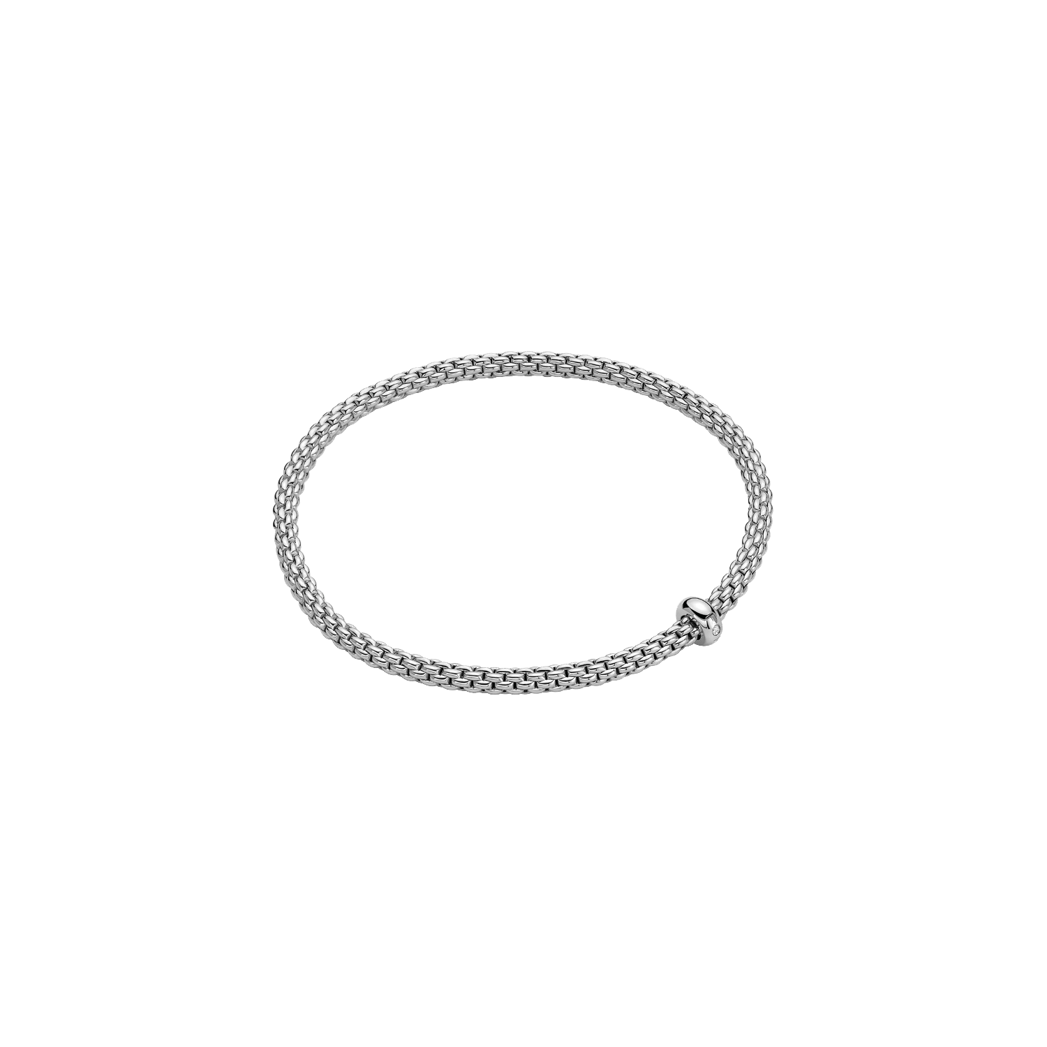 Fope Prima Flex'it Weissgold Armband BR710 BBR bei Juwelier Hungeling