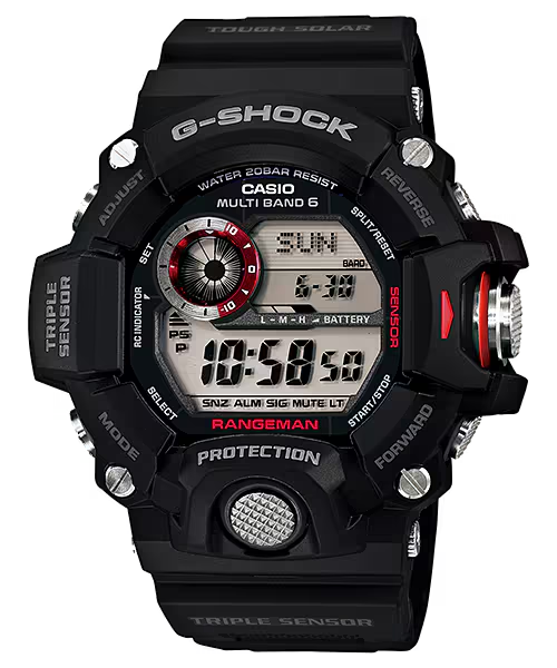 Casio G-SHOCK PRO MASTER OF G RANGEMAN GW-9400-1ER bei Juwelier Hungeling