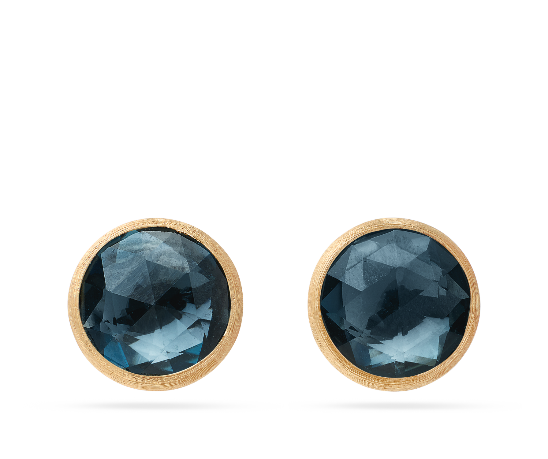 Marco Bicego Jaipur Colour Ohrstecker aus Gold mit London-Blue-Topas, groß OB1739_TPL01_Y_02 bei Juwelier Hungeling
