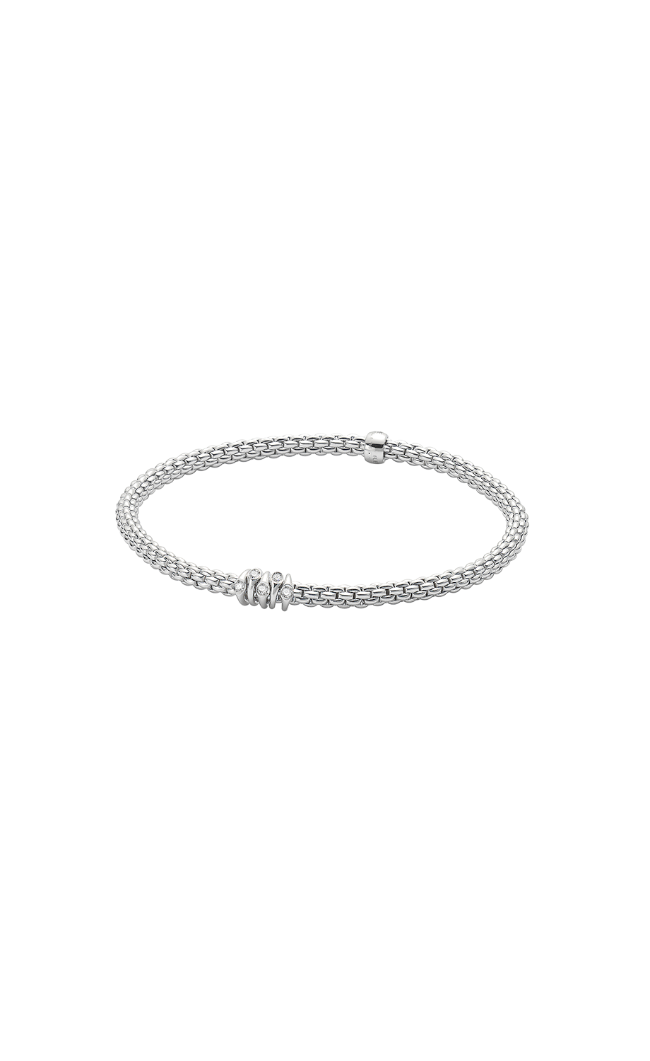 Fope Prima Flex'it Weissgold Armband 746B BBR bei Juwelier Hungeling