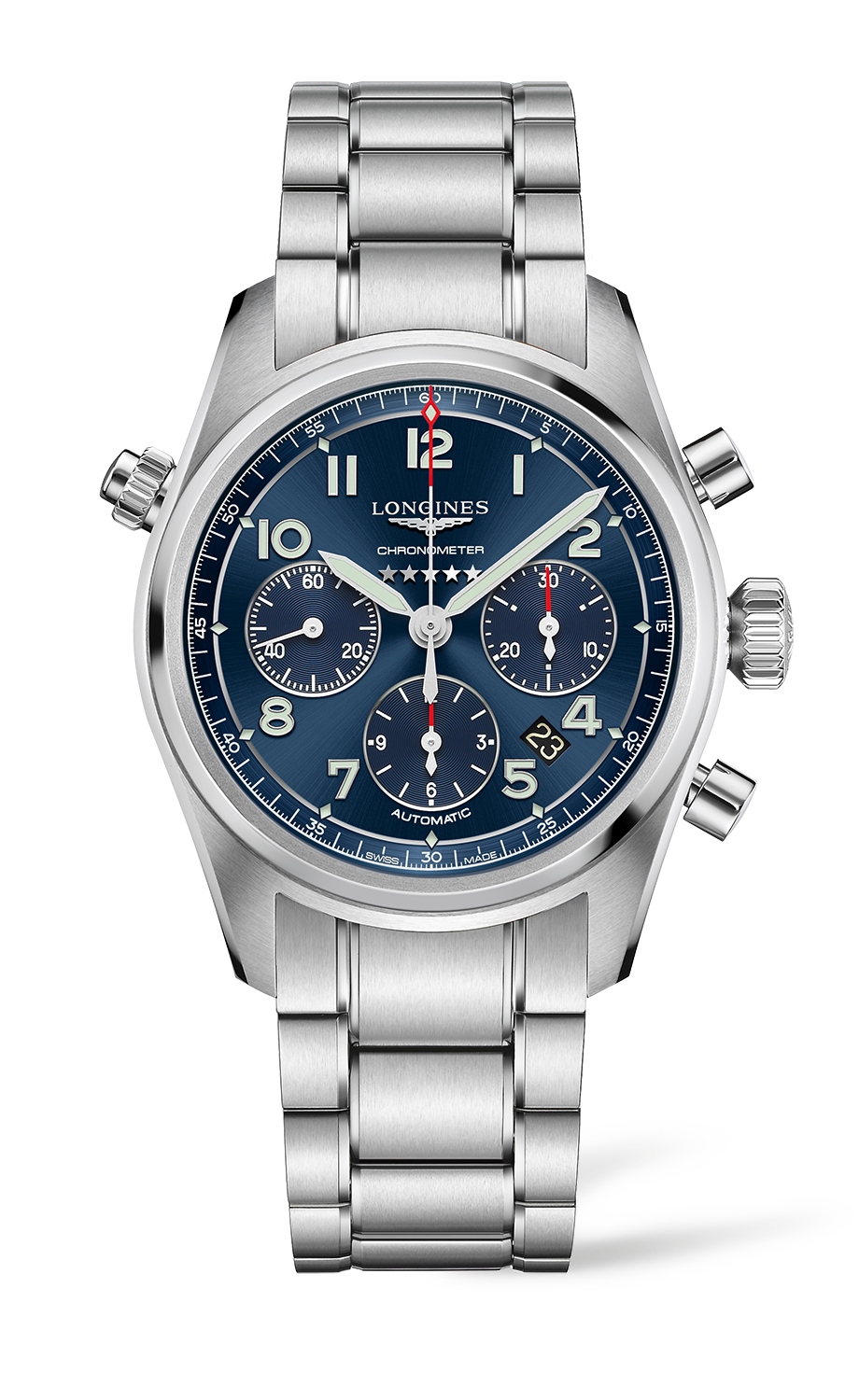 Longines Spirit L3.820.4.93.6 bei Juwelier Hungeling