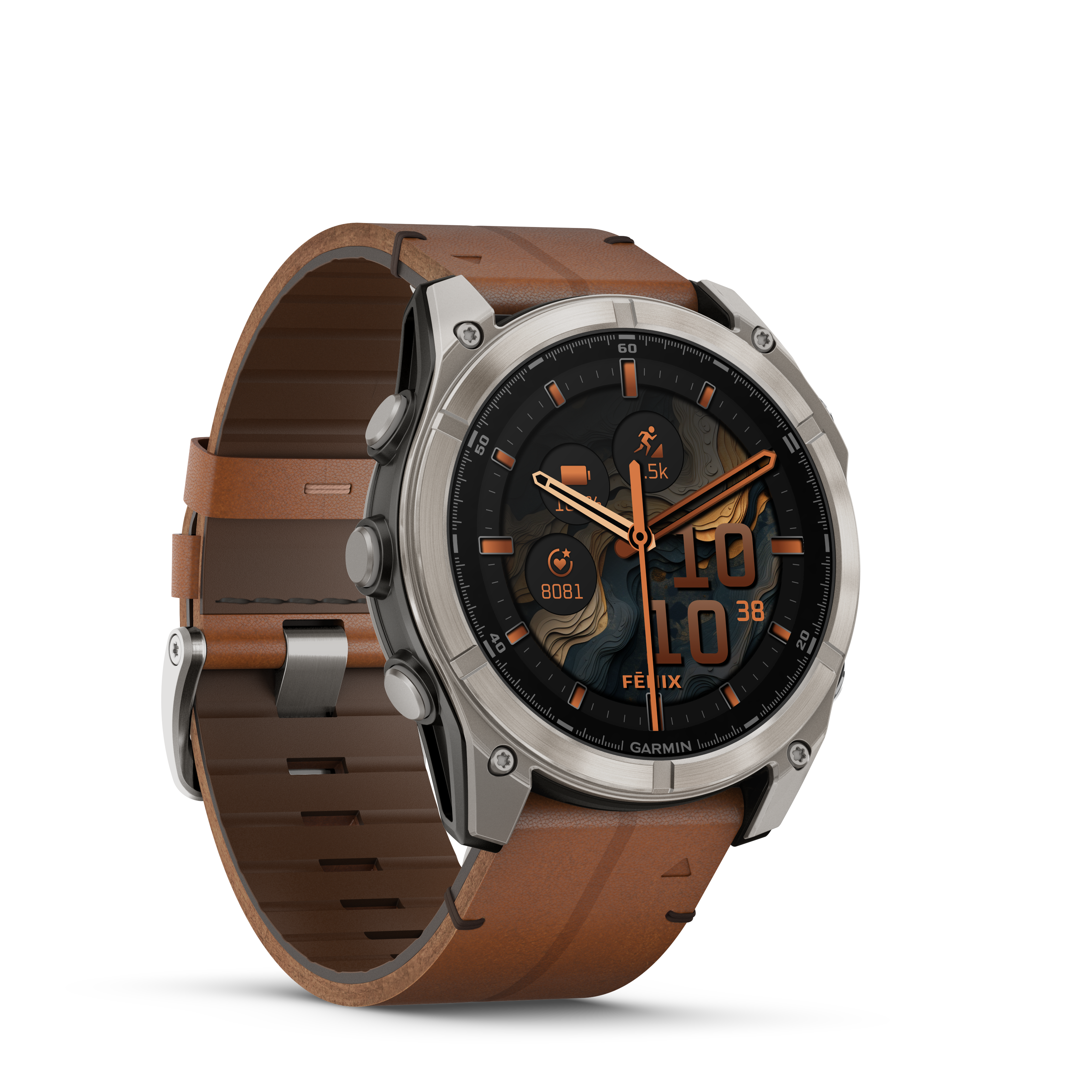 Garmin fēnix 8 - 51 mm AMOLED Sapphire Graphit/Carbongrau Titan DLC 010-02905-40 bei Juwelier Hungeling