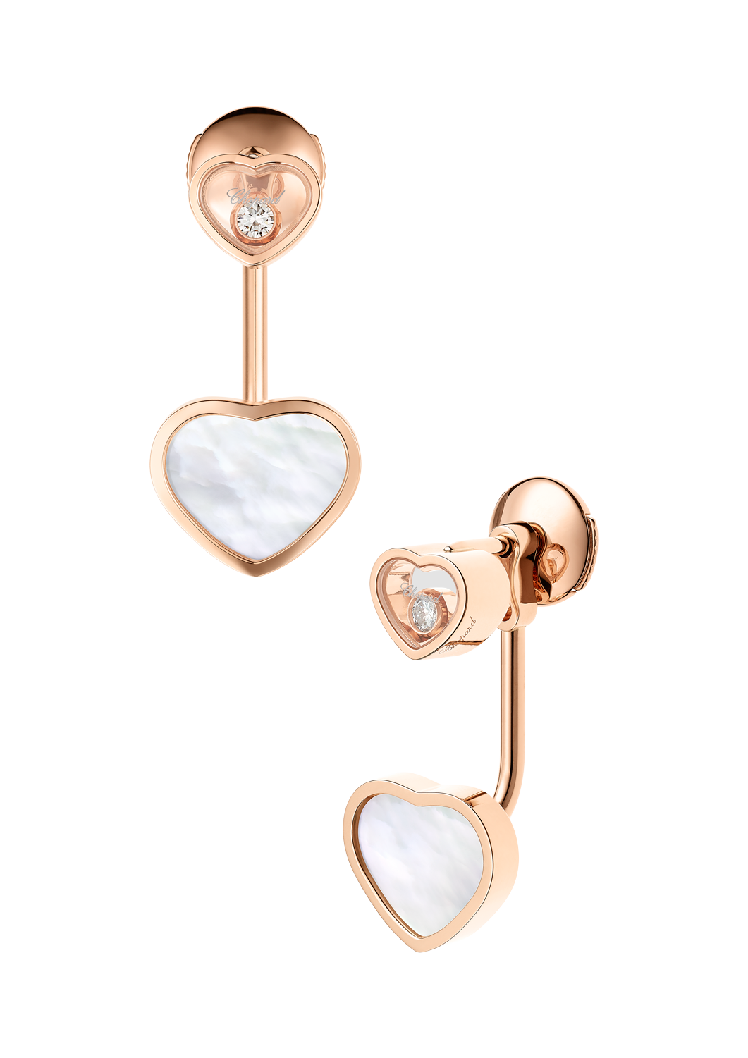 Chopard Ohrstecker Happy Hearts 83A082-5301 bei Juwelier Hungeling