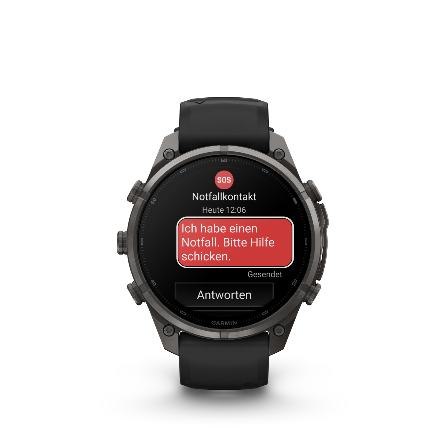 Garmin fēnix 9 Pro – inReach, 47mm Carbongrau DLC Titan 010-04336-11