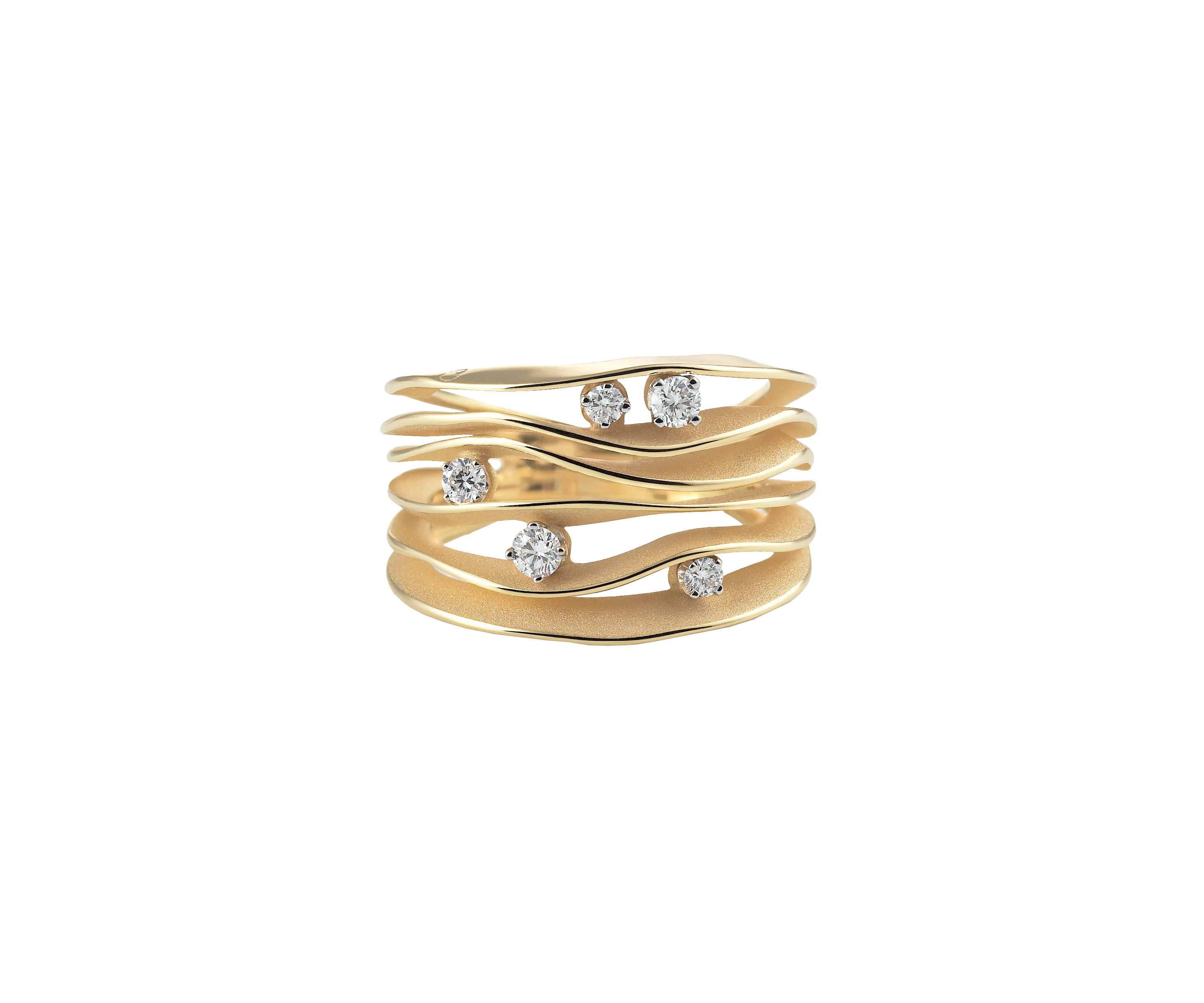 Annamaria Cammilli Ring Dune GAN0914U (Yellow Sunrise Gold) bei Juwelier Hungeling